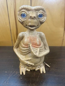 Vintage 1982 E.T. Figura de juguete Talking Pull String LJN Universal Studios 7" - Imagen 1 de 6