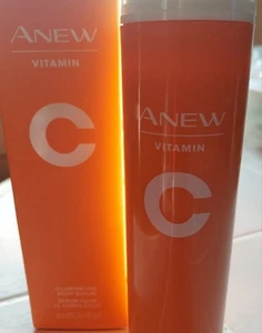 Avon ANEW Vitamin C Illuminating Body Serum 200 ml 6.7 fl oz brand new in box - Picture 1 of 5