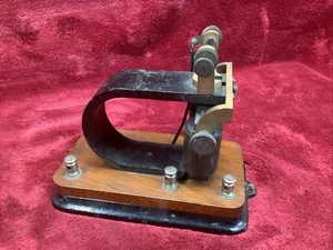 Ancien relais télégraphique polarisant J.H Bunnell code morse télégraphie sympa ! - Photo 1/6