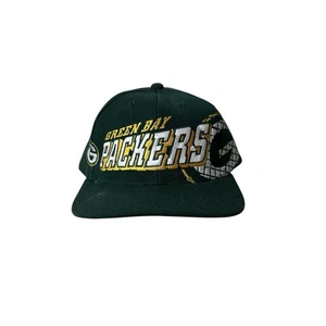 Vintage Green Bag Packers Snap Back Hat - Picture 1 of 4