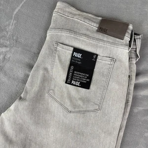 Jeans uomo PAIGE Federal slim dritto taglia 38x34 grigio trascend denim - Foto 1 di 15