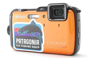 [N MINT] Nikon COOLPIX AW120 16.0MP Waterproof Digital Camera Orang Tested Japan - Picture 1 of 8