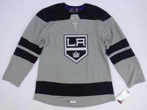 New Adidas Men's 52 L 2018 Los Angeles Kings Gray Jersey Hockey Alternative - Picture 1 of 14