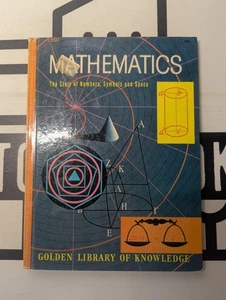 Mathematics The Story of Numbers, Symbols, and Space by Irving Adder 1961 HC VTG - Picture 1 of 5