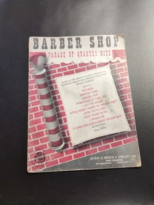 Vintage Barber Shop Parade Of Quartet Hits #1 32-Page Sheet Music Book 1946 - Picture 1 of 6