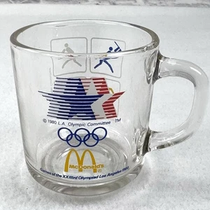 McDonald’s Olympiade 1984 Glas Becher LA Games XXIII Vintage Sports Icons Cup - Bild 1 von 5