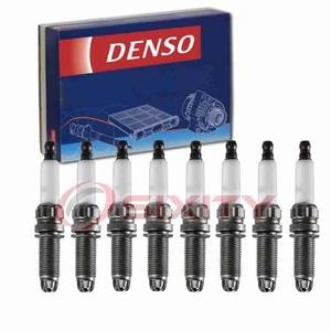 8 pc Denso Spark Plugs for 2011-2016 BMW 550i 4.4L V8 Ignition Secondary lo - Picture 1 of 5