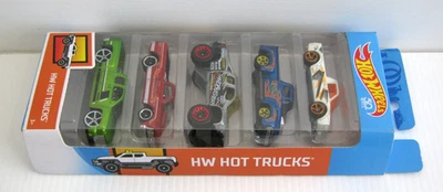 Hot Wheels HW Hot Trucks 5 Pack - 2018 - Diecast Vehcile - Image 1 of 2