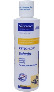 Virbac Ketochlor / Anti Fungal and Anti bacterial Shampoo For Dogs /Cats 6.7 Oz - Picture 1 of 5