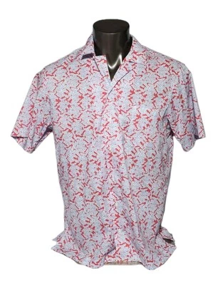 Daniel Cremieux Shirt SZ L Signature Collection Button Front SS Men's New - Image 1 of 4
