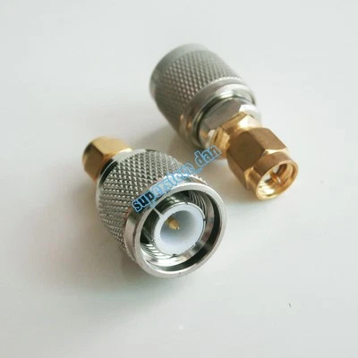 1Pcs TNC male jack to SMA male plug connector Straight RF Coax Coaxial adapter - Image 1 of 4