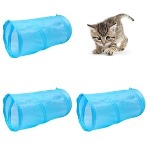 Foldable Spiral Cat Tunnel - Indoor Toy for Small Cats Kittens and Rabbits - ... - Picture 1 of 7