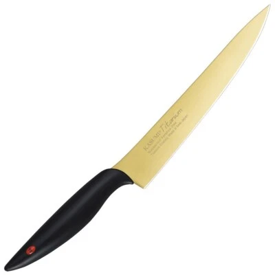 Cuchillo de cocina SUMIKAMA Kasumi 20020/G Japón talla titanio 20 cm NUEVO Foto 1 de 4