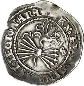 ☆ MEDIEVAL SPAIN • CATHOLIC KINGS ☆ 1 REAL • SEVILLA ☆ ISABELLA FERDINAND ☆D0831 - Bild 1 von 4
