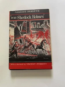 August Derleth-IN RE SHERLOCK HOLMES The Adventures of Solar Pons, 1st Ed,1945 - Picture 1 of 7