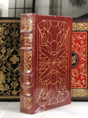 KINGDOM OF CAGES Sarah Zettel- Easton Press🖋SIGNED 1ST ED SCI FI🖋SEALED w/ BOX Foto 1 de 3
