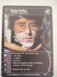 Star Wars wotc TCG The Empire Strikes Back 64/210 Wedge Antilles B - Picture 1 of 1