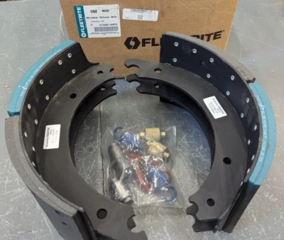 FLTEG4718QP20 16 1/2 x 8 Q Plus Reman Brake Shoe Set 20K Lining Mountain 4718Q+ Foto 1 de 4
