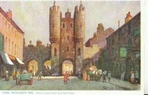 Yorkshire Postcard - York - Micklegate Bar - Ref TZ7987 - Picture 1 of 2