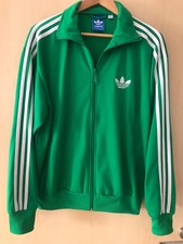 adidas jacke schwarz grüne streifen