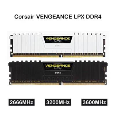 Corsair VENGEANCE LPX DDR4 RAM 8GB 16GB 3200MHz 3600MHz Desktop Computer Memory - Image 1 of 4