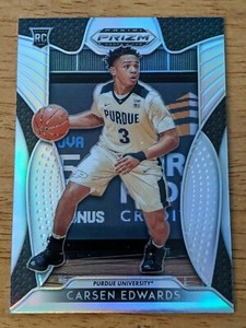 2019 Panini Prizm Draft Picks Carsen Edwards Silver Prizm #34 Purdue Celtics