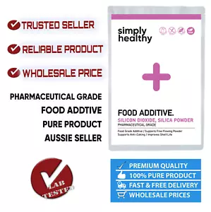 Silicon Dioxide 250g, Silica Powder (SiO2) Unflavoured Additive 100% Pure Powder - Picture 1 of 7