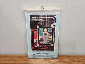 A FEW OF MY FAVORITE THINGS ~ Crib Quilting Pattern by Yours Truly ~ Vintage NEW - Picture 1 of 7