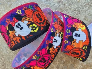 BOO to you Mouse Halloween 1.5" grosgrain ribbon the listing is for 13 yards - Picture 1 of 1