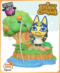 Chibi Ankha - Animal Crossing - opzione completamente dipinta - resina 14k Abs come - Foto 1 di 6