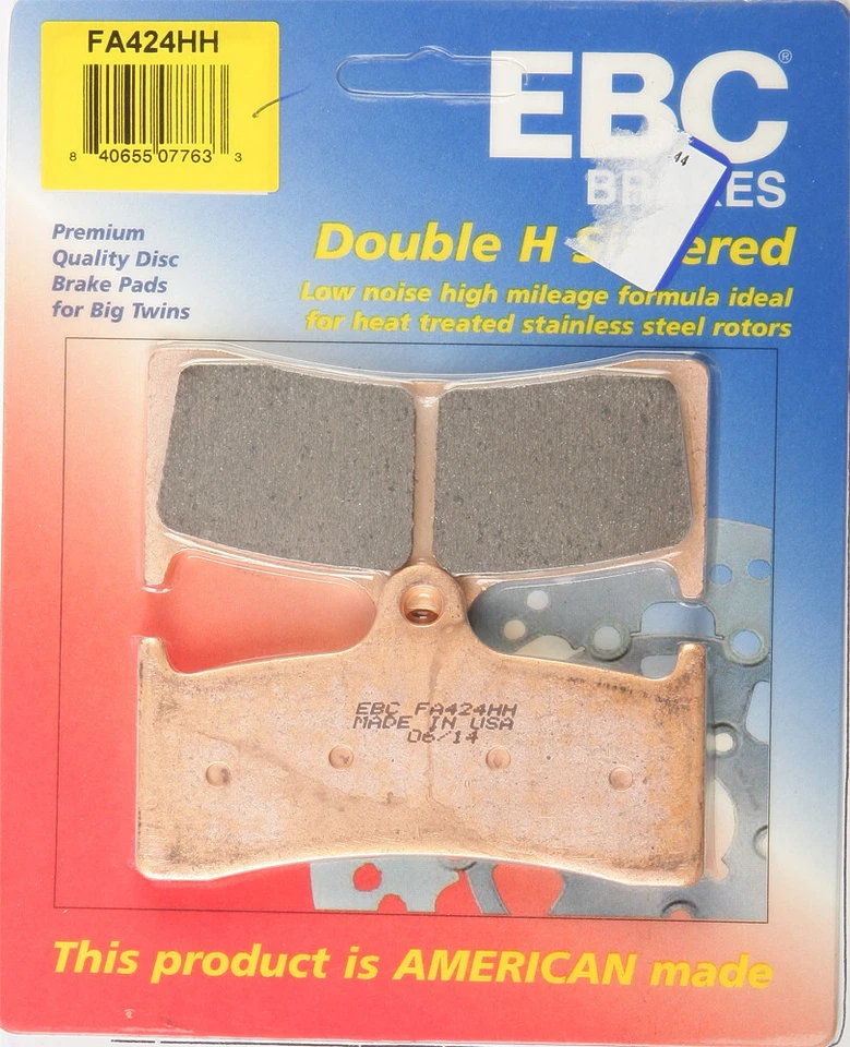 EBC Double-H Sintered Brake Pads FA424HH - Image 1 of 1