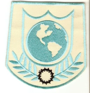 BUCK ROGERS TV-Serie Aufnäher Patch ERD-PROTEKTORAT LOGO Gil Gerard Erin Gray - Bild 1 von 1