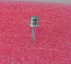 2 X 2N2907A PNP Transistor, TO-18 (0322) - Picture 1 of 1