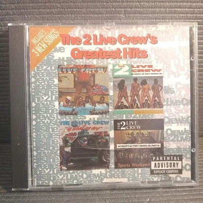 2 Live Crew : Greatest Hits + 3 New Songs CD * USA Import *  Lil Joe Records *  - Image 1 of 4