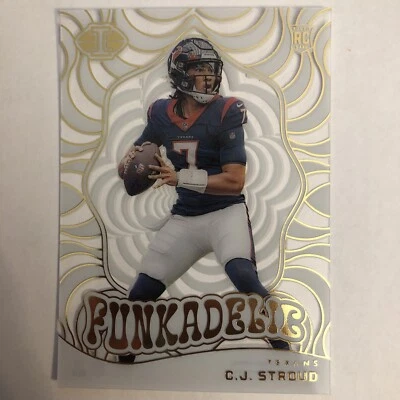 2023 Illusions- CJ Stroud Funkadelic #14 RC - Image 1 of 2