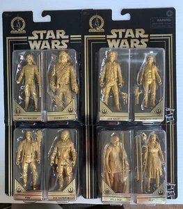 STAR WARS COMMEMORATIVE EDITION SKYWALKER SAGA 8 DIFFERENT FIGURES - Picture 1 of 2