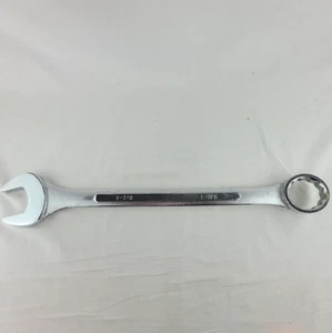 Chrome Box End & Open End Combination Wrench 1 7/8", 12 point, 22" long China - Picture 1 of 9