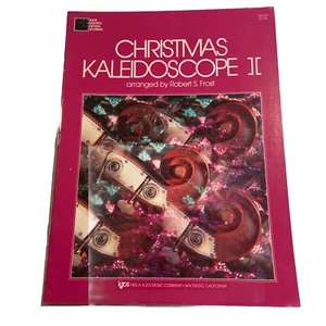 Christmas Kaleidoscope II Robert S Frost KJOS Sheet Music Book Violin 87VN - Picture 1 of 5