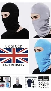 BUY 1 GET 1 FREE Lycra balaclava Motor Cycling Fishing Paintball - Picture 1 of 7