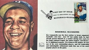 Toms Cachets 4080 Roy Campanella Brooklyn Dodger Slugger Baseball  - Bild 1 von 1