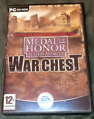 Medal of Honor Allied Assault War Chest 2004 PC CD ROM 4 Disc Boxed with Manual - Image 1 of 3