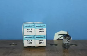 Radioröhren 6AL5 6663 International Servicemaster USA NOS ohne Prüfmenge 4 - Bild 1 von 3
