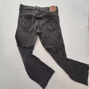 Levi's 569 Loose Jeans Men's 34 X 32 Charcoal Gray Denim Preppy Straight Leg - Picture 1 of 10
