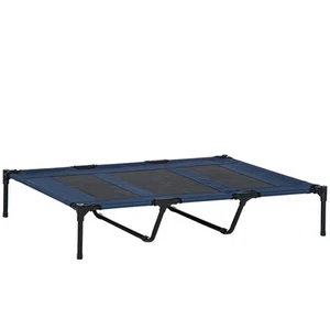 XL 48" Dog Cat Pet Elevated Raised Bed Puppy Cot Oxford Outdoor Indoor - Picture 1 of 11