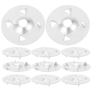 100pcs Foam Insulation Board Washers Foam Board Load Washers Metal Fixing - Picture 1 of 12