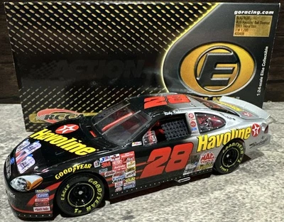 2001 Ricky Rudd Texaco Bud Shootout Ford Taurus 1/24 Action Elite Nascar Diecast - Image 1 of 4