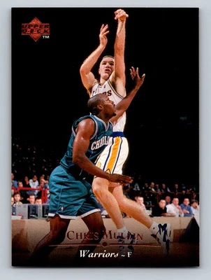 1995-96 Upper Deck #117 Chris Mullin Golden State Warriors - Image 1 of 2