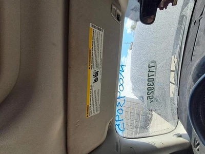 Used Left Sun Visor fits: 2009 Chevrolet Avalanche 1500 new style smooth door sk - Image 1 of 4