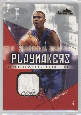 2004-05 Fleer Showcase Playmakers Jersey Gold /100 Chris Bosh #PM-CB HOF - Image 1 of 2