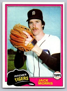 1981 Topps #572 Jack Morris Detroit Tigers - Picture 1 of 3